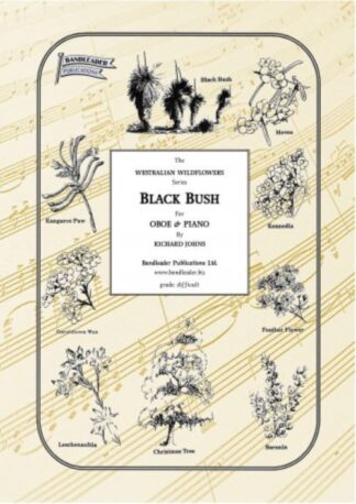 BLACK BUSH - Westralian Wildflowers series
