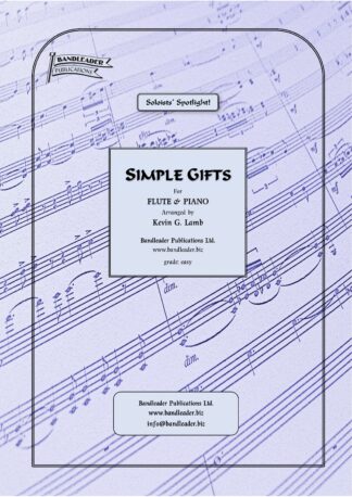 Simple Gifts Flute Solo with Piano Accompaniment